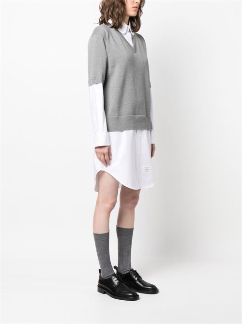 Logo dress THOM BROWNE | FKD156AY3007035